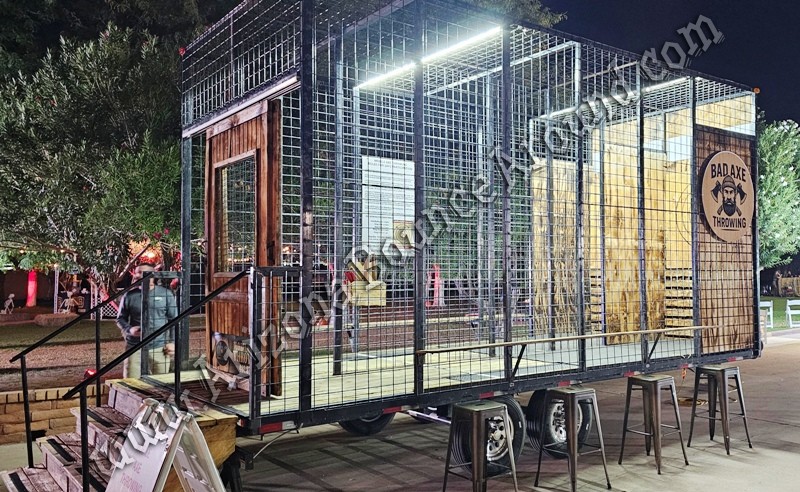 Mobile Axe Throwing Trailer Phoenix Arizona
